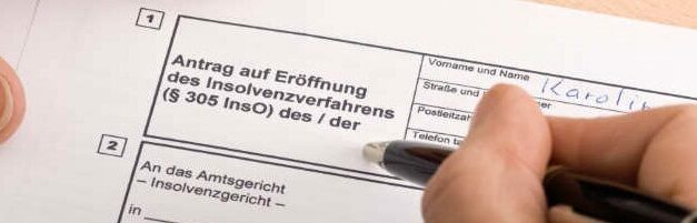 Privatinsolvenz anmelden mit dem Online-Formular