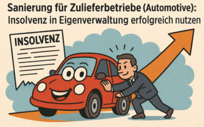 Zulieferbetrieb für Automotive in der Krise – Insolvenz in Eigenverwaltung erfolgreich nutzen